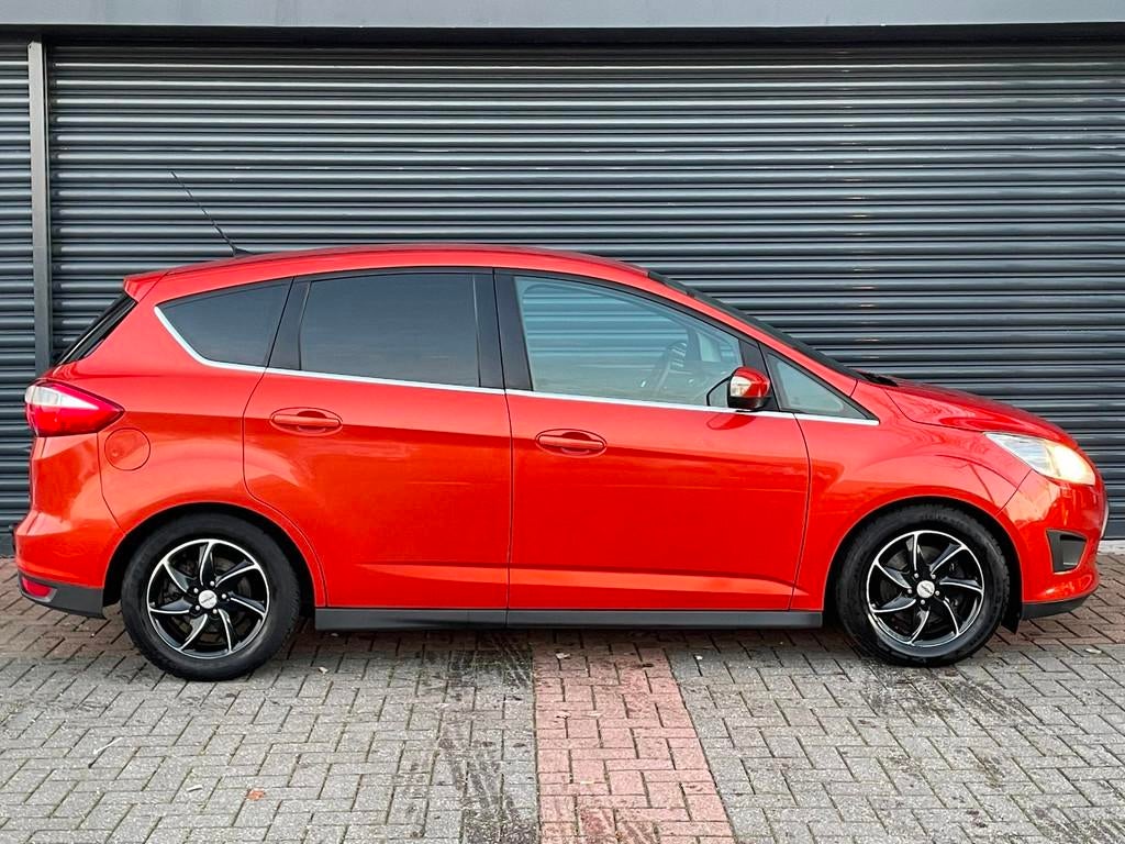 Ford C-Max 1.6 EcoBoost 150 Pk Titanium Trekhaak | Stoelverw, Voorwielaandrijving, Stof, Gebruikt, Zwart