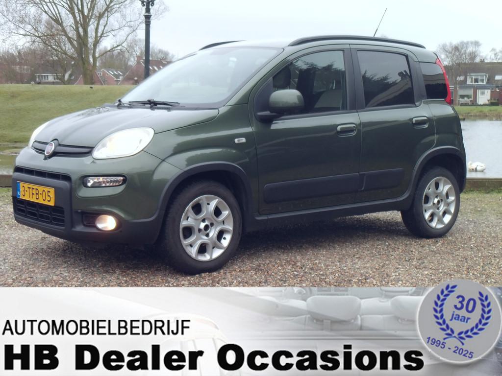 Fiat Panda 0.9 TwinAir CNG Trekking - Airco (bj 2014), Auto's, Voorwielaandrijving, Euro 5, 86 pk, Gebruikt