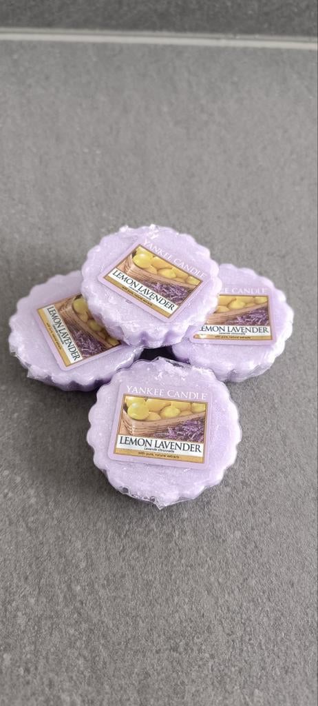 Yankee Candle Wax Melts 4x Lemon Lavender, Ophalen of Verzenden, Nieuw, Overige materialen, Minder dan 25 cm