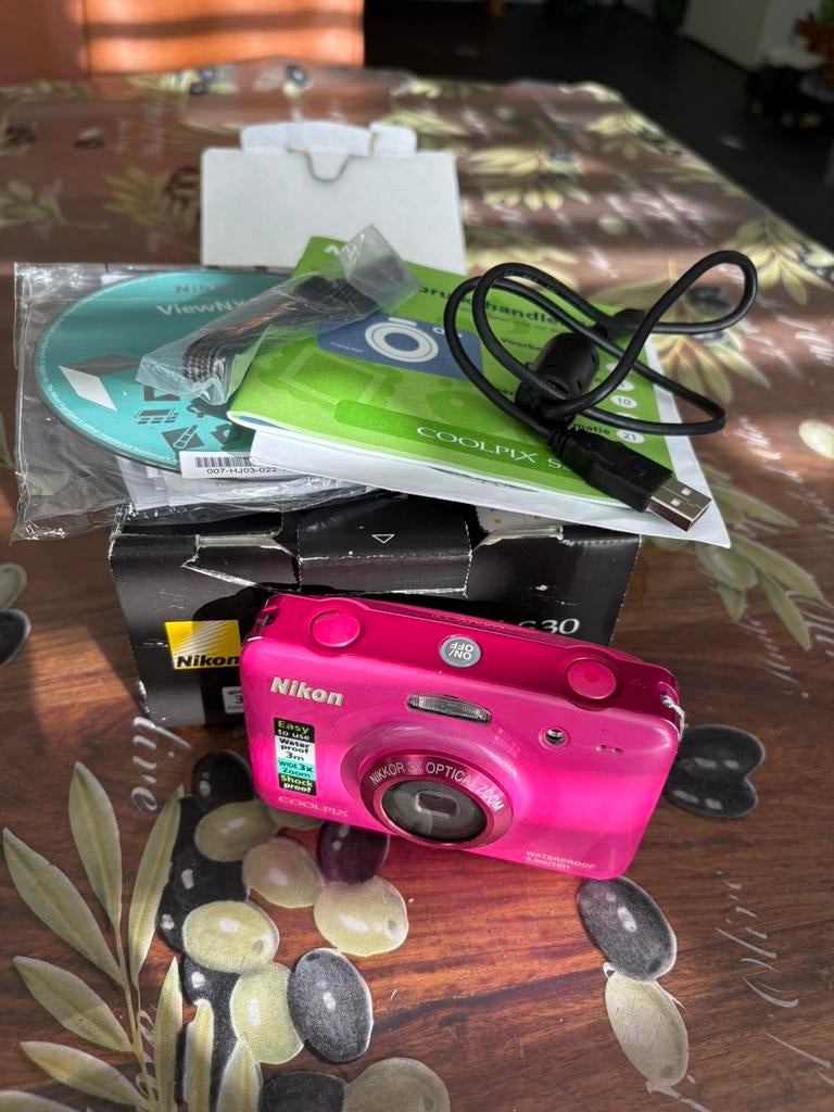 Nikon Coolpix S30, Compact, Ophalen of Verzenden, Zo goed als nieuw, Nikon