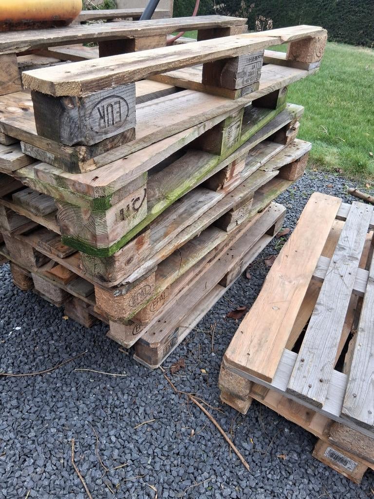 Gebruikte EPAL Europallets 4 euro per stuk niet uitzoeken, Ophalen of Verzenden, Gebruikt