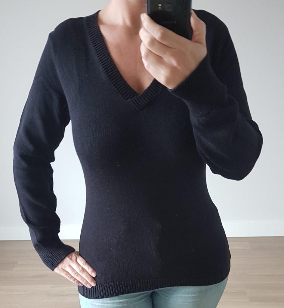 Trui Mustang Zwart M Ongedragen Nieuw, Maat 38/40 (M), Verzenden, Zwart, Nieuw