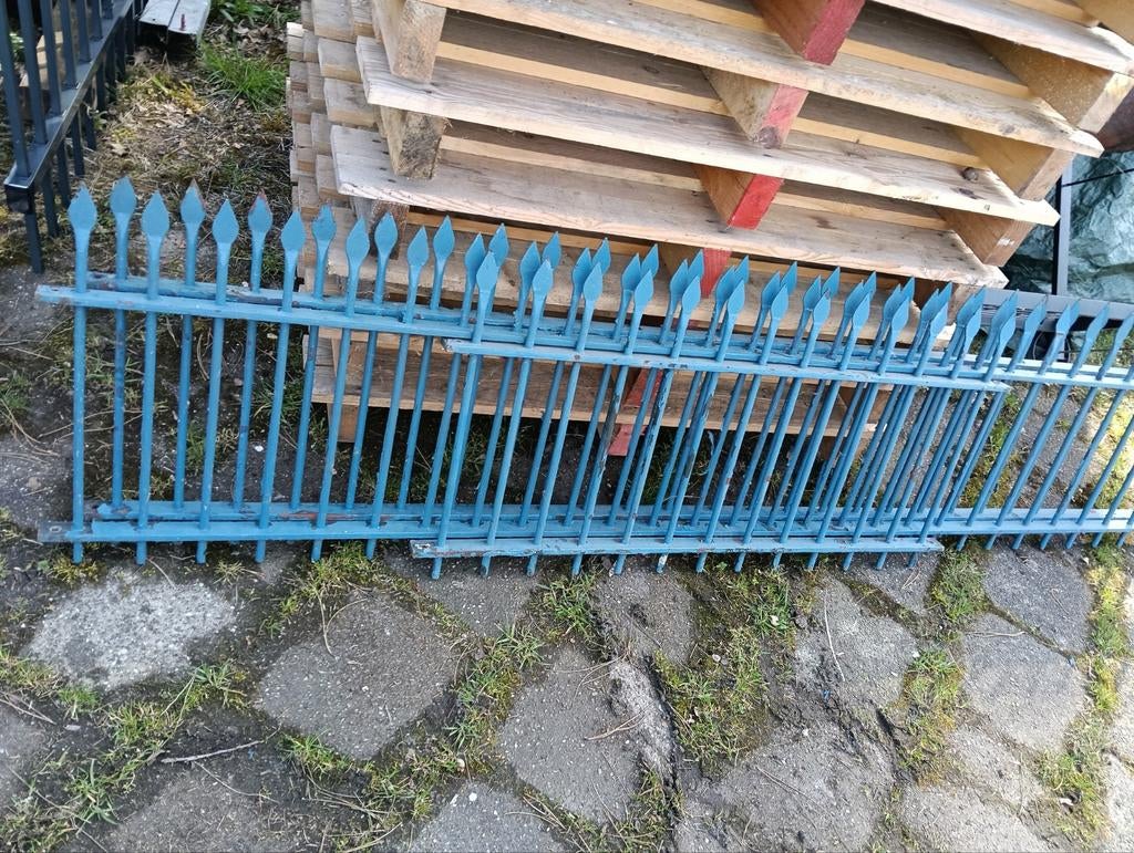 Ijzeren poort, Tuin en Terras, Ophalen of Verzenden, Gebruikt, IJzer, Sierhekwerk
