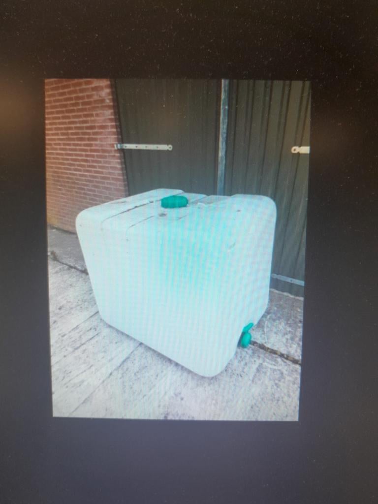 IBC vat - 1000 liter watertank, Tuin en Terras, Regentonnen, Ophalen