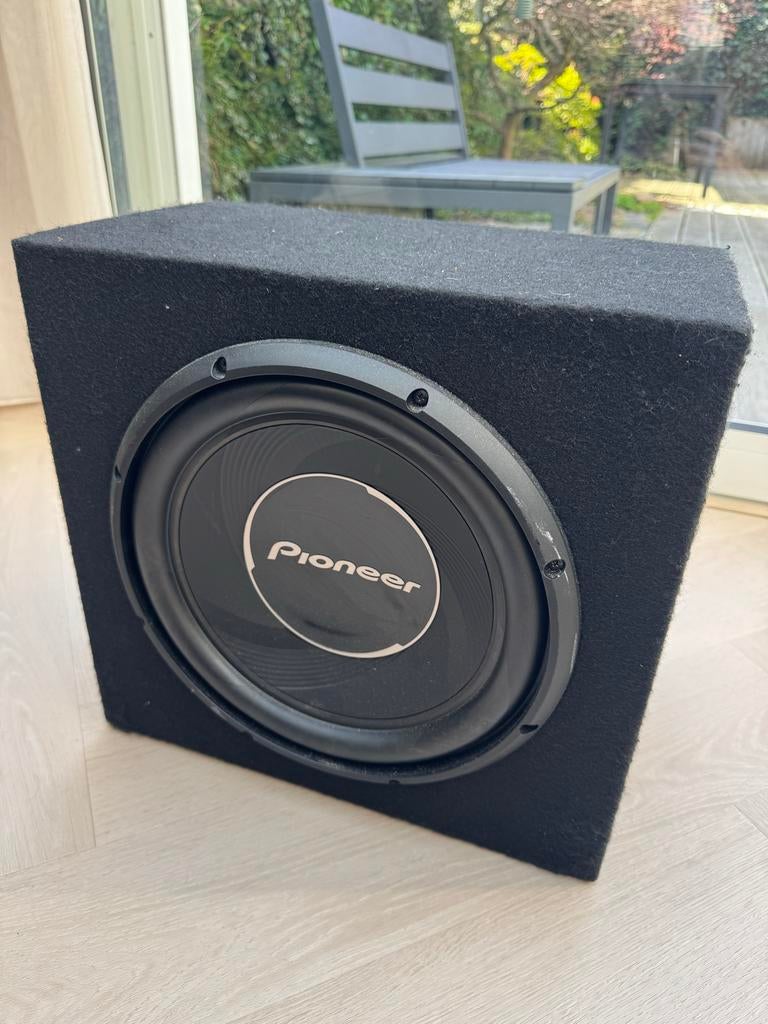 Pioneer GXT-3730B-SET subwoofer en versterker, Auto diversen, Autospeakers, Ophalen, Gebruikt