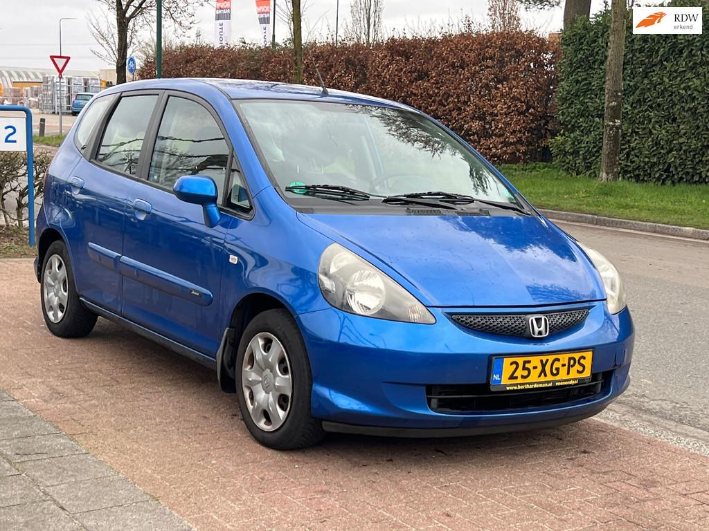Honda Jazz 1.2 Cool *Airco=Koud, Voorwielaandrijving, 450 kg, 4 cilinders, Blauw