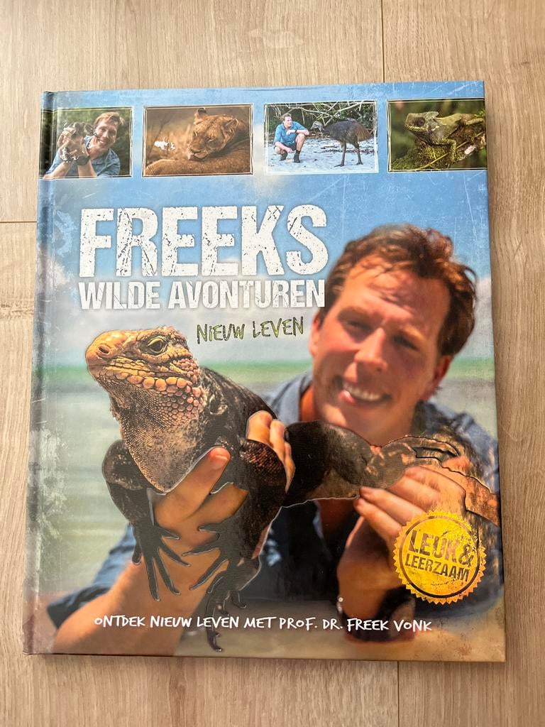 Freeks Wilde Avonturen: Nieuw Leven - Prof. Dr. Freek Vonk, Ophalen of Verzenden, Zo goed als nieuw