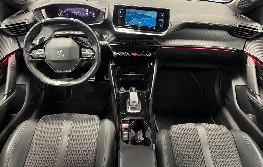 Peugeot 208 1.2 PureTech GT*DealerOh*Automaat*Navi*Camera*Ca, Gebruikt, Zwart, 1199 cc, 1133 kg