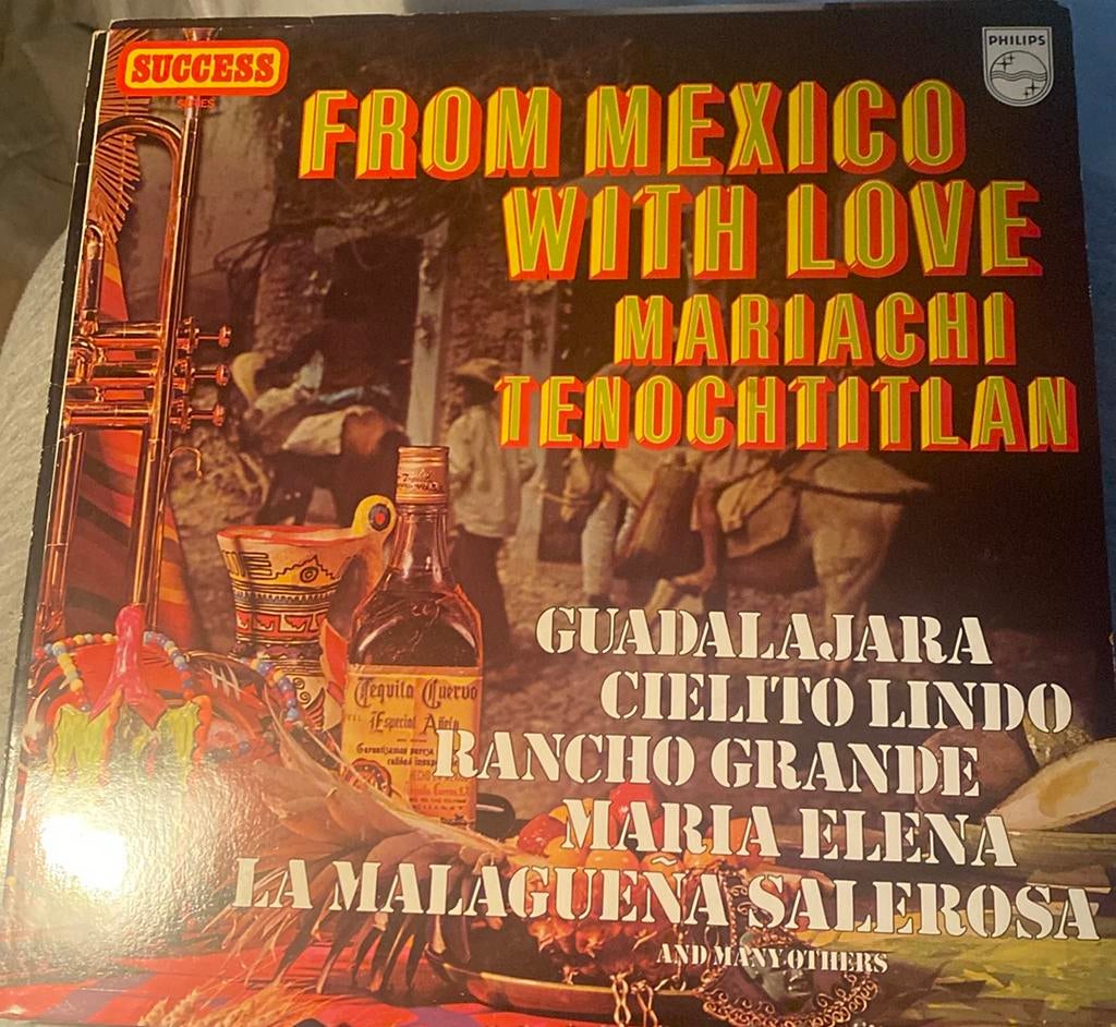 From mexico  with love, mariachi tenochtitlan, 1968, Ophalen, Zo goed als nieuw, Overige formaten, Overige soorten
