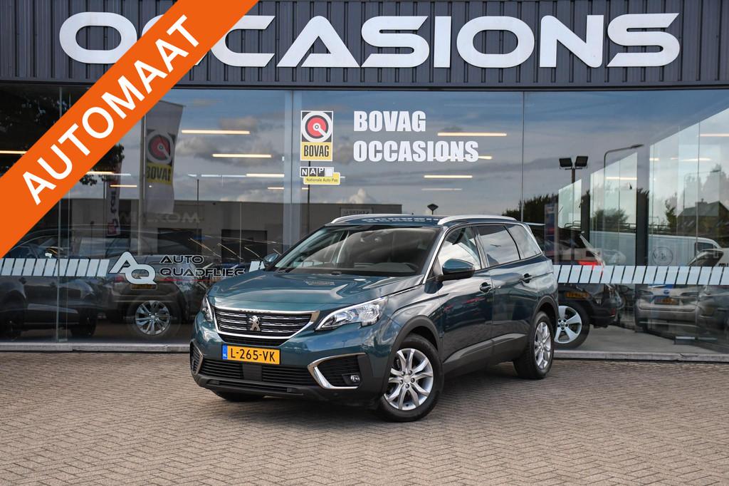 Peugeot 5008 1.2 Allure 7 PERS/ VERWARMDE STOELEN VOOR, 12 maanden, Stof, Gebruikt, Euro 6