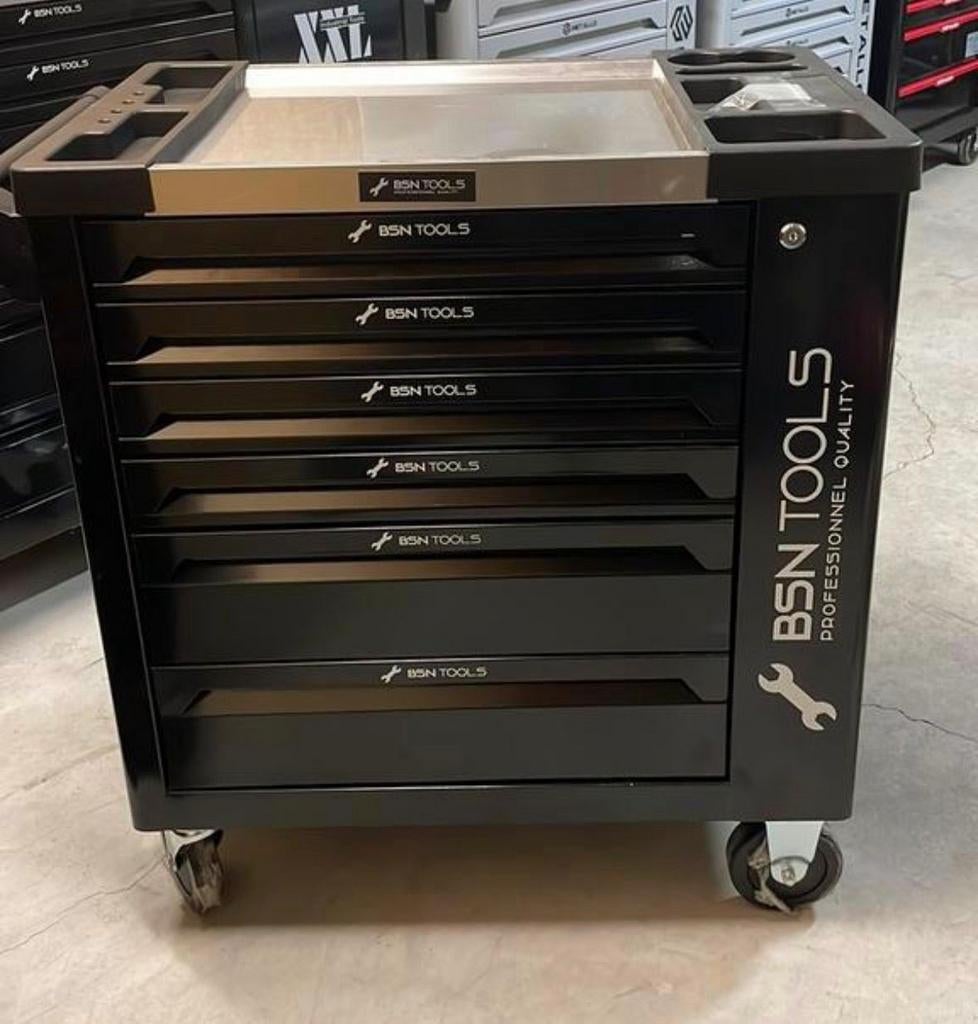 NIEUWE gereedschapwagen bsn tools
5 lades gevuld, Ophalen, Gevuld, Nieuw
