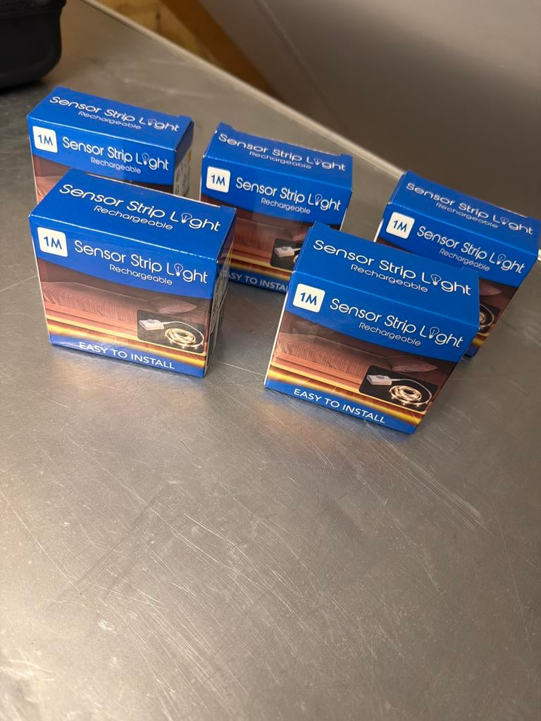 Oplaadbare Sensor Strip Licht 1M - Eenvoudig te Installeren, Ophalen of Verzenden, Nieuw