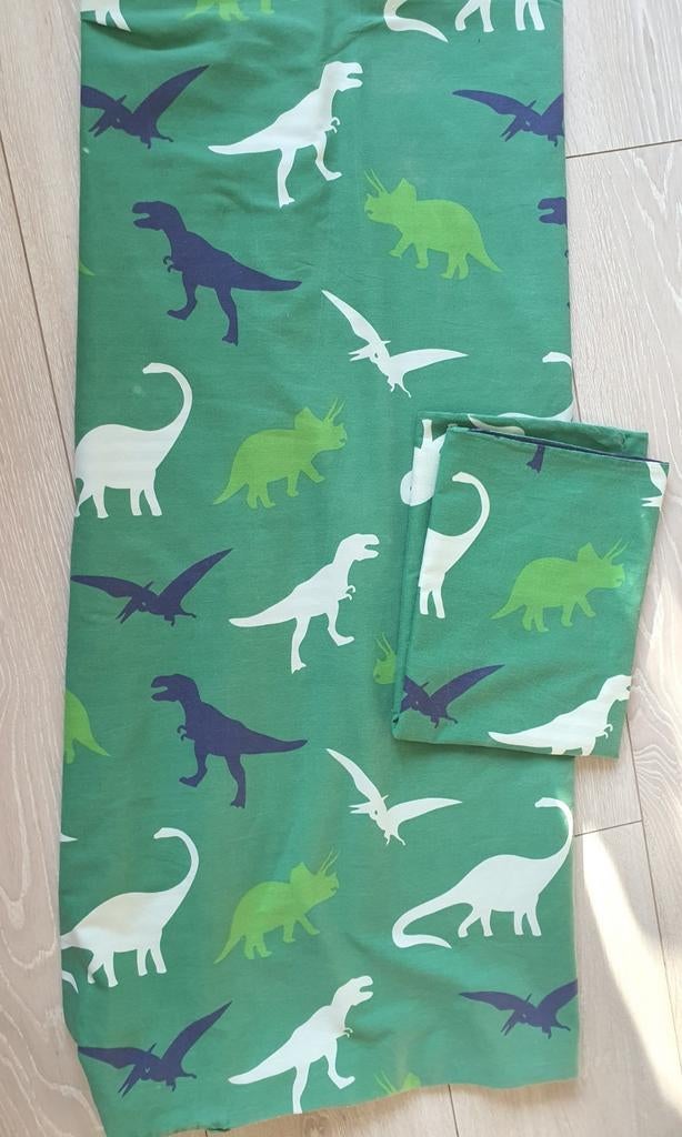 Dekbedhoes afb  Dino's  Hema  1 pers., Jongetje of Meisje, Dekbedovertrek, Ophalen of Verzenden, Zo goed als nieuw