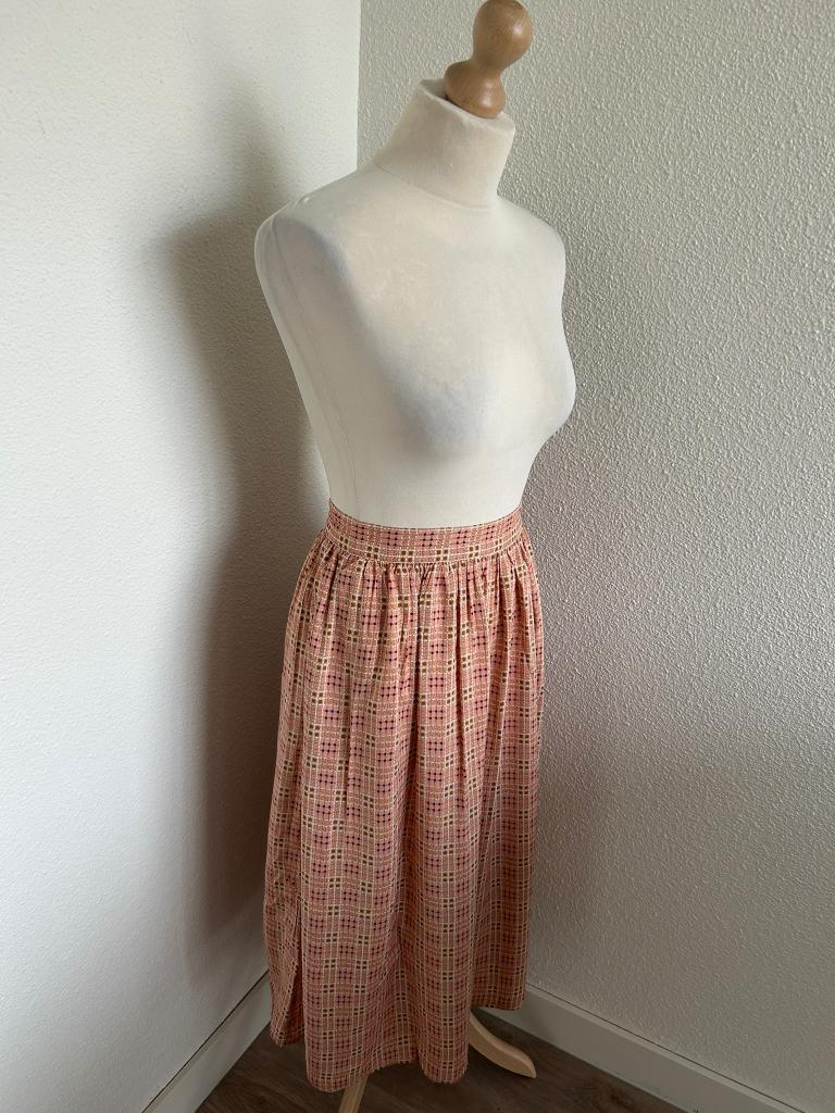 King Louie maat 38 NIEUW Layla skirt 1980, Maat 38/40 (M), Nieuw, Oranje, Ophalen of Verzenden