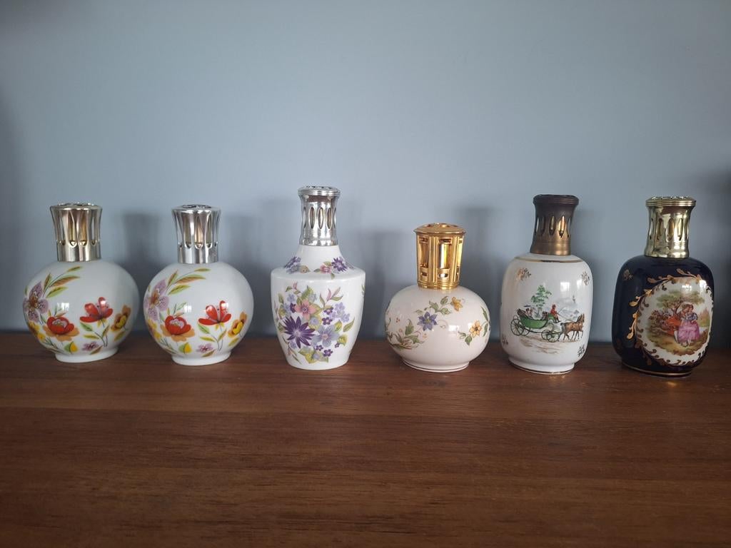 Antieke Lampe Berger €20, Ophalen of Verzenden, Koper of Brons