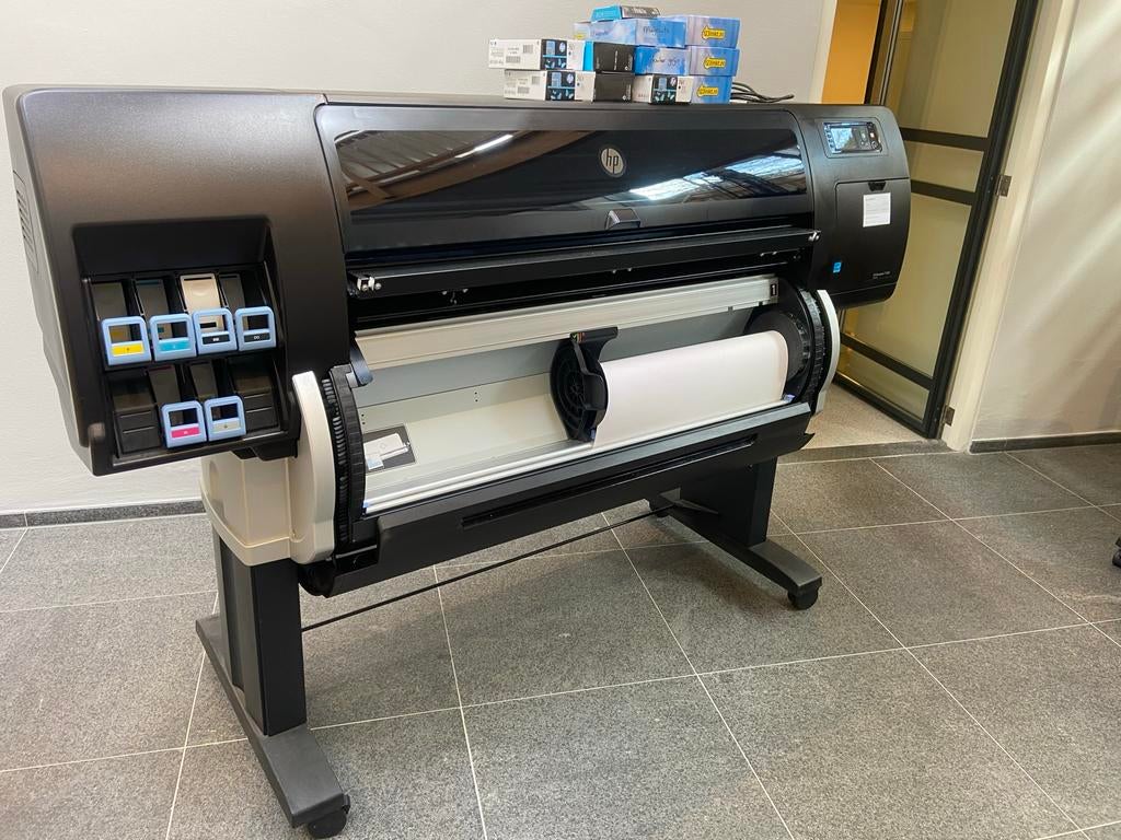 HP DesignJet T7200 Plotter - Grote Formaat Printer, Computers en Software, Printers, Gebruikt, Printer, Inkjetprinter, Kleur printen