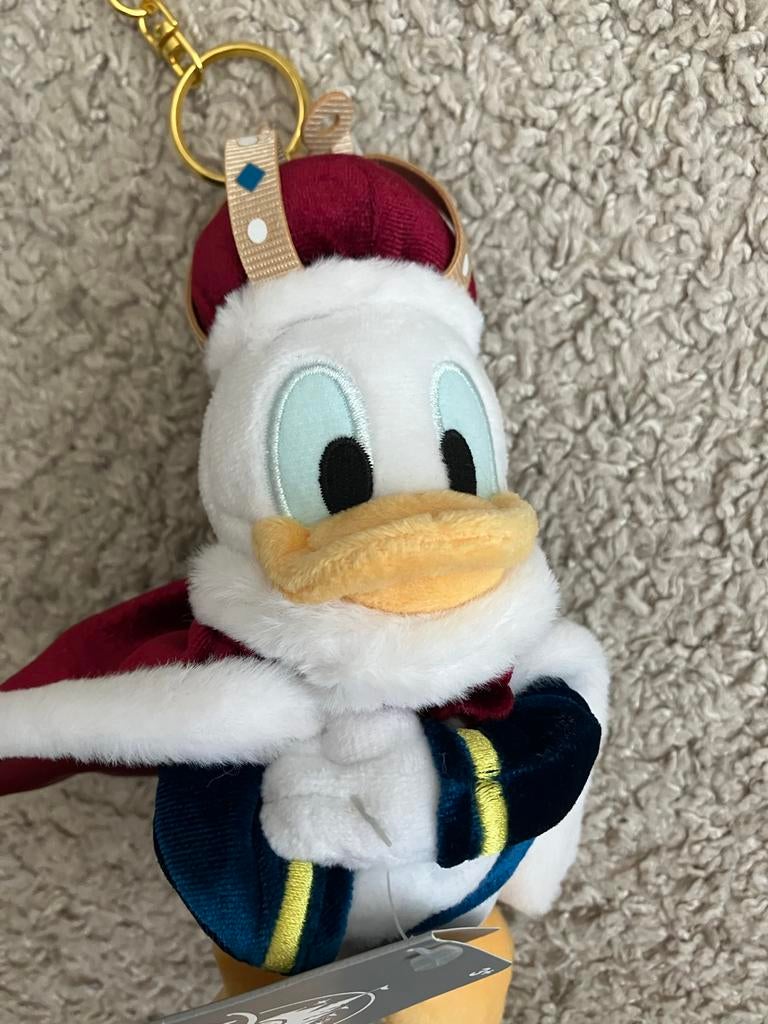 Disney Donald Duck Koning Sleutelhanger Tashanger - Nieuw, Ophalen of Verzenden, Donald Duck, Nieuw, Overige typen
