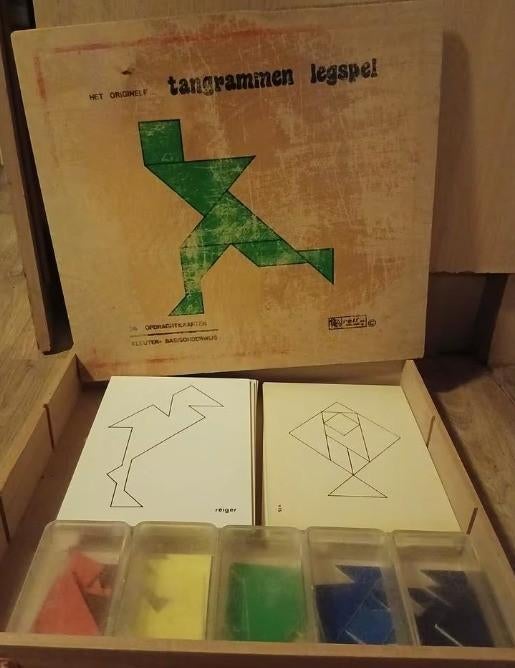 Rolf Tangrammen Legspel - Het Origineel, Ophalen of Verzenden, Gebruikt, Puzzelen