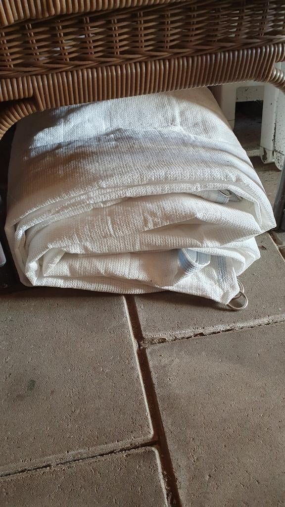 Zeil 4x5m met ogen, Ophalen, Gebruikt, 15 m² of meer, Zeil