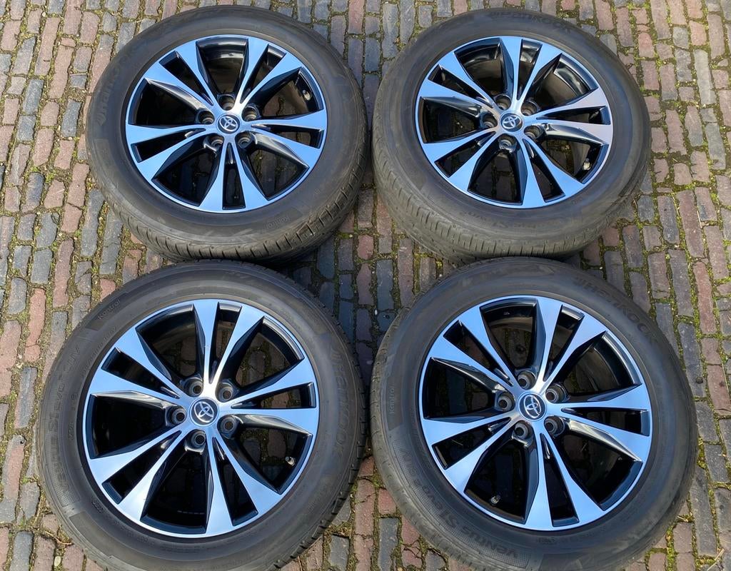 18” Toyota Rav4 bicor velgen + 235/55 R18 banden (7,5 mm)