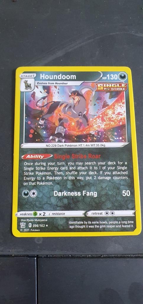 Houndoom, Hobby en Vrije tijd, Verzamelkaartspellen | Pokémon, Ophalen of Verzenden
