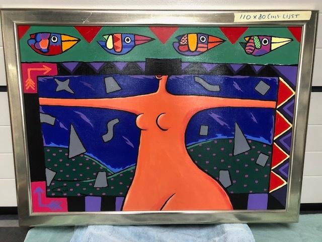 "Blind for Reality”, uit collectie Wim Heesakkers (1950)., Ophalen