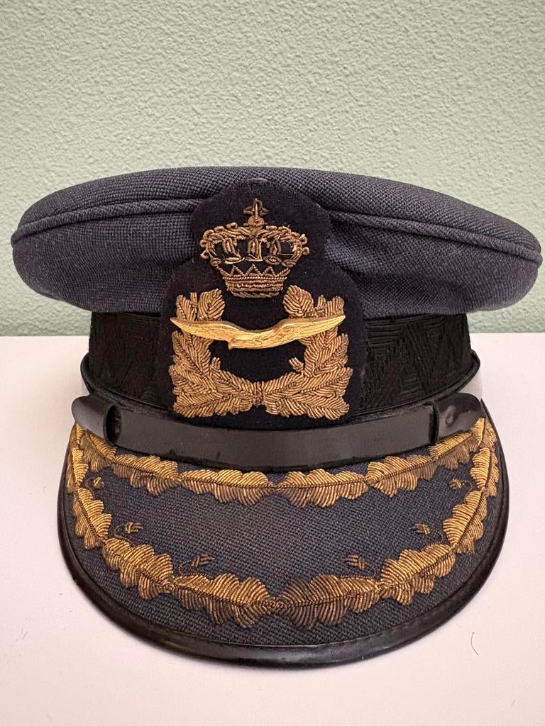 Prachtige pet generaal luchtmacht, Verzenden, Luchtmacht, Nederland, Helm of Baret