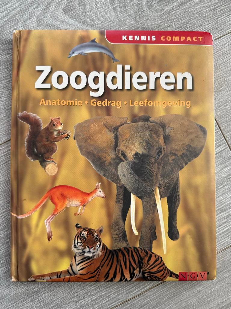 Zoogdieren: Anatomie, Gedrag, Leefomgeving - Kennis Compact, Boeken, Natuur, Gelezen, Natuur algemeen, Ophalen of Verzenden