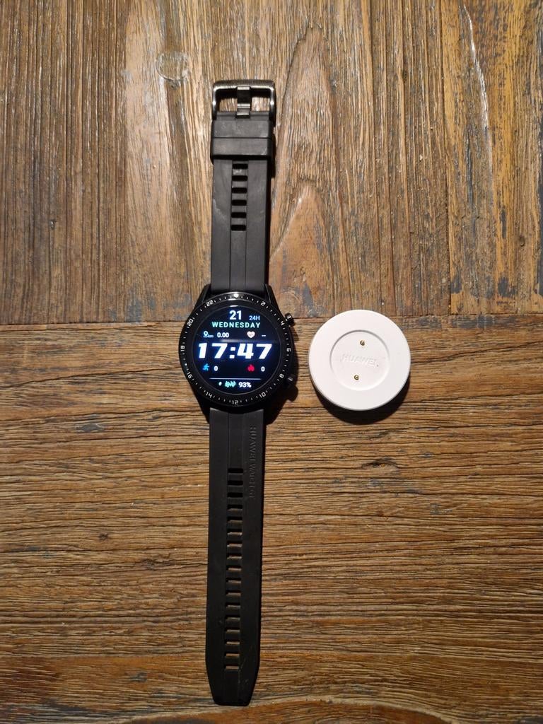 Huawei GT2 smartwatch, Ophalen of Verzenden, Zwart, Android