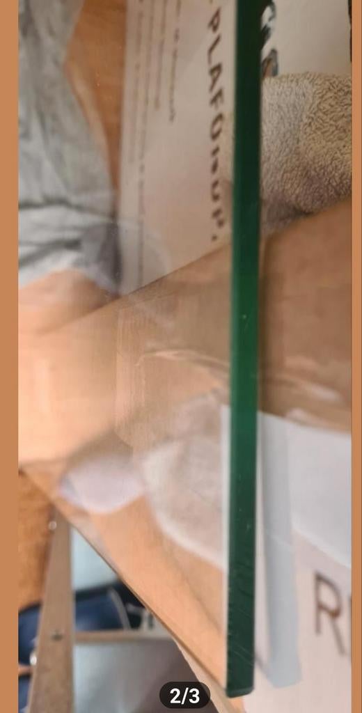 Geharde Glasplaat - Veiligheidsglas, Ophalen, Zo goed als nieuw