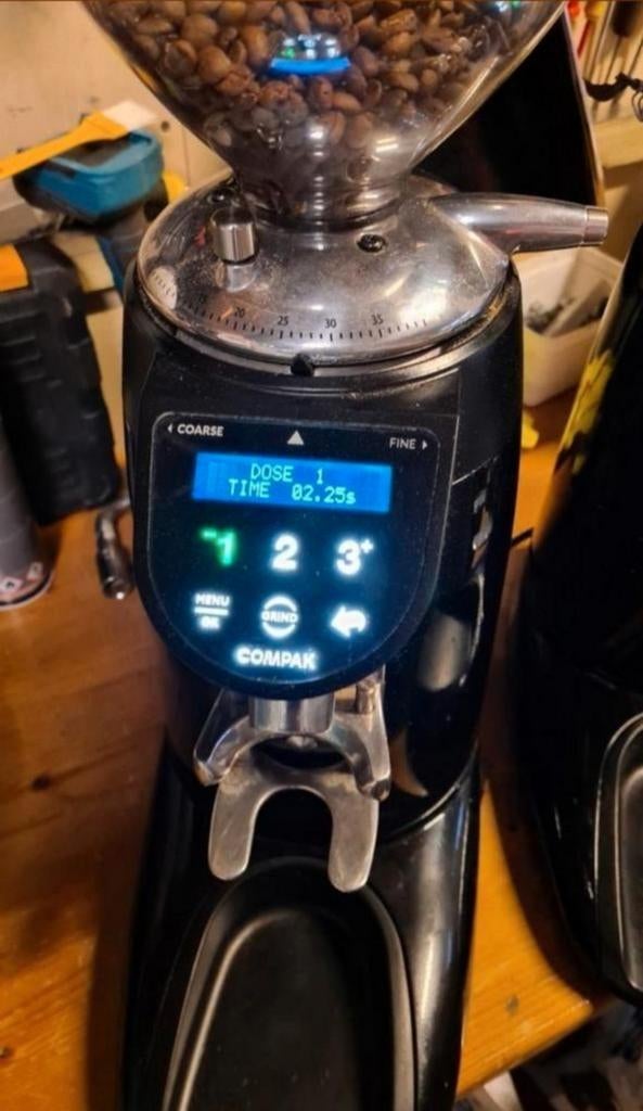 Compak Coffee Grinder E6 Essential OD Black koffiemolen, Witgoed en Apparatuur, Koffiemachine-accessoires, Ophalen of Verzenden