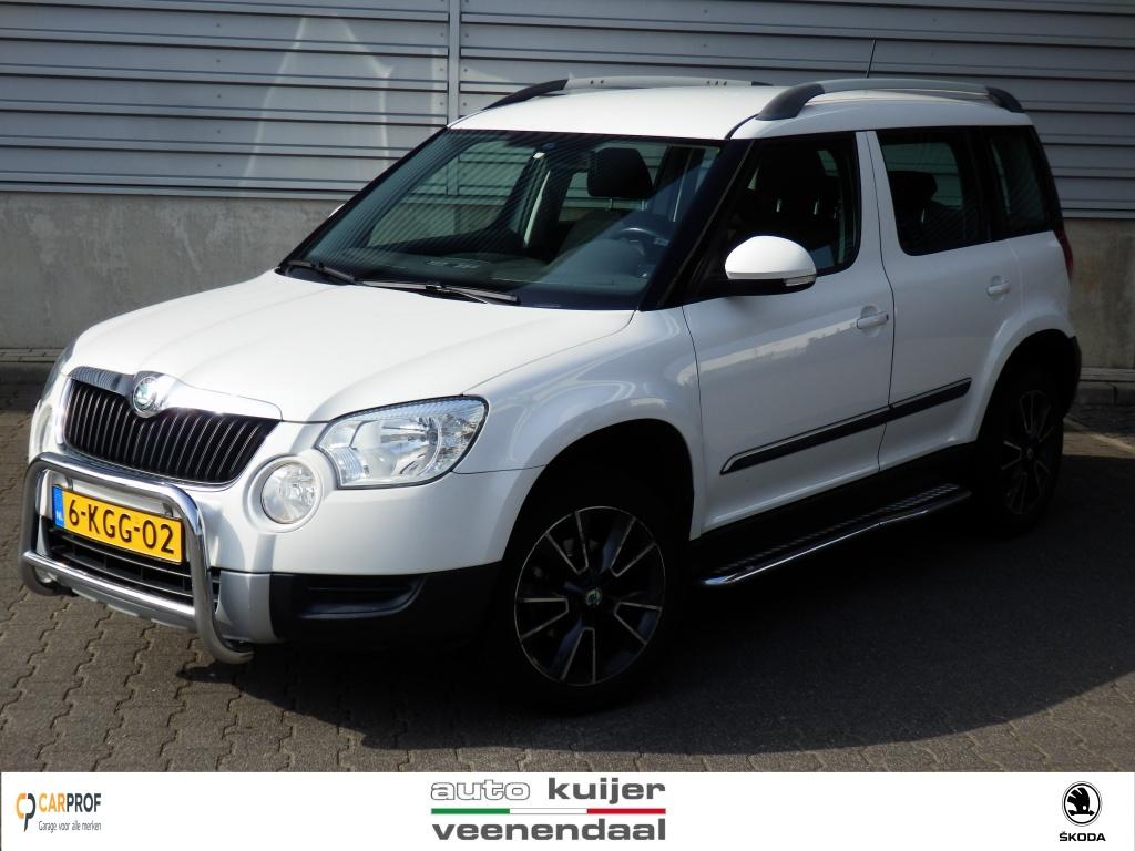 Skoda Yeti 1.2 TSI Act. Arctic* | Cruise ctrl | Airco | Meen, Euro 5, Gebruikt, 4 cilinders, Wit