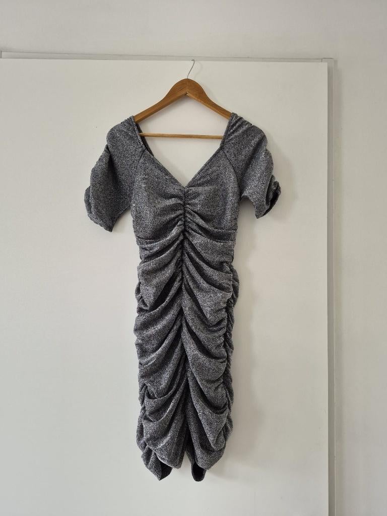 Jurk Costes maat XS dames - zilver, Overige kleuren, Ophalen of Verzenden, Zo goed als nieuw, Costes