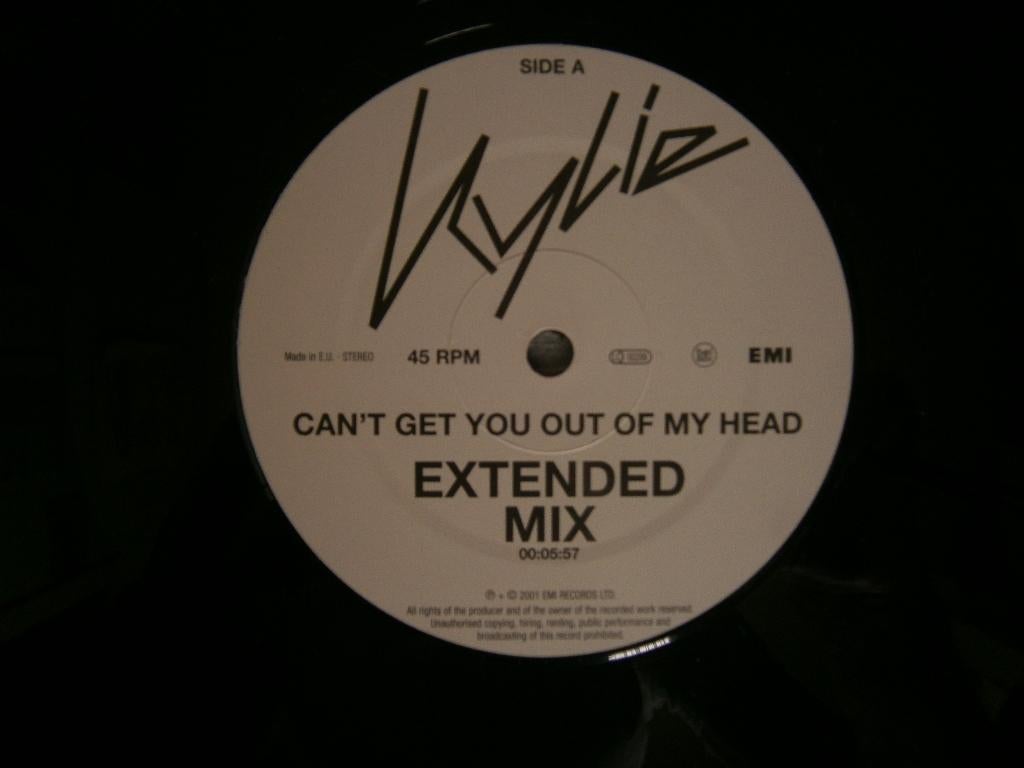 Kylie – Can't Get You Out Of My Head. 2001 Promo. Club House, Ophalen, Zo goed als nieuw, 12 inch, Dance Populair