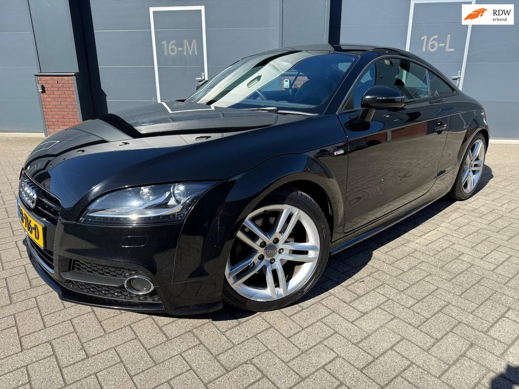 Audi TT 1.8 TFSI S LINE AUTOMAAT/RHD/ZOMER EN WINTERSET/BOEK, Euro 5, TT, Gebruikt, Zwart