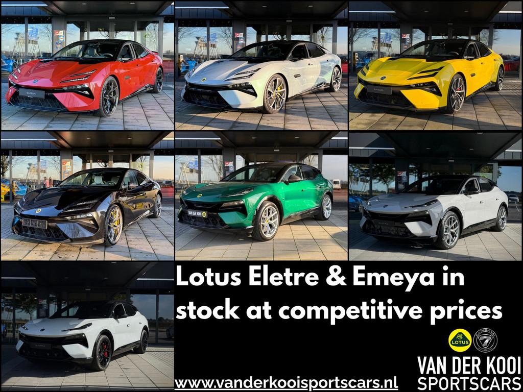Lotus Eletre's, Emeya's, Emira's (bj 2023, automaat), Auto's, Automaat, Gebruikt, Origineel Nederlands, Elektrisch