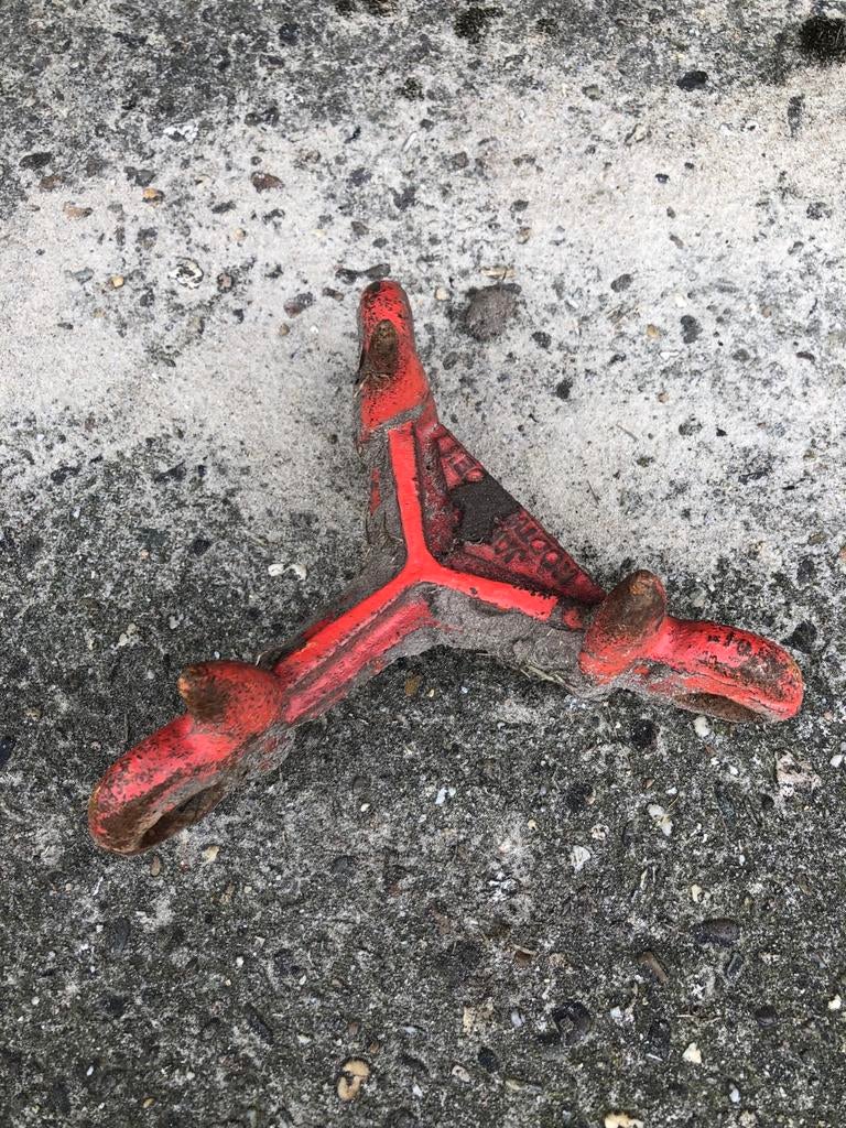 Weidesleep kruis - Onderdeel voor weideonderhoud, Ophalen of Verzenden