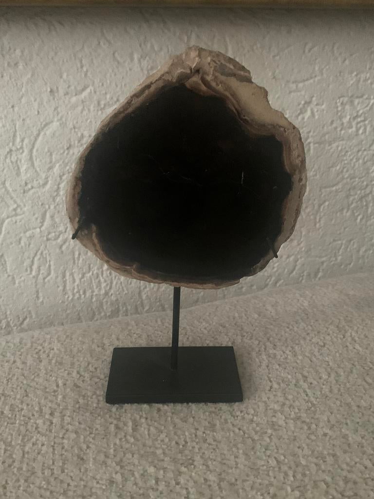 Ornament op voet versteend hout nieuw!, Huis en Inrichting, Woonaccessoires | Overige, Ophalen of Verzenden, Nieuw