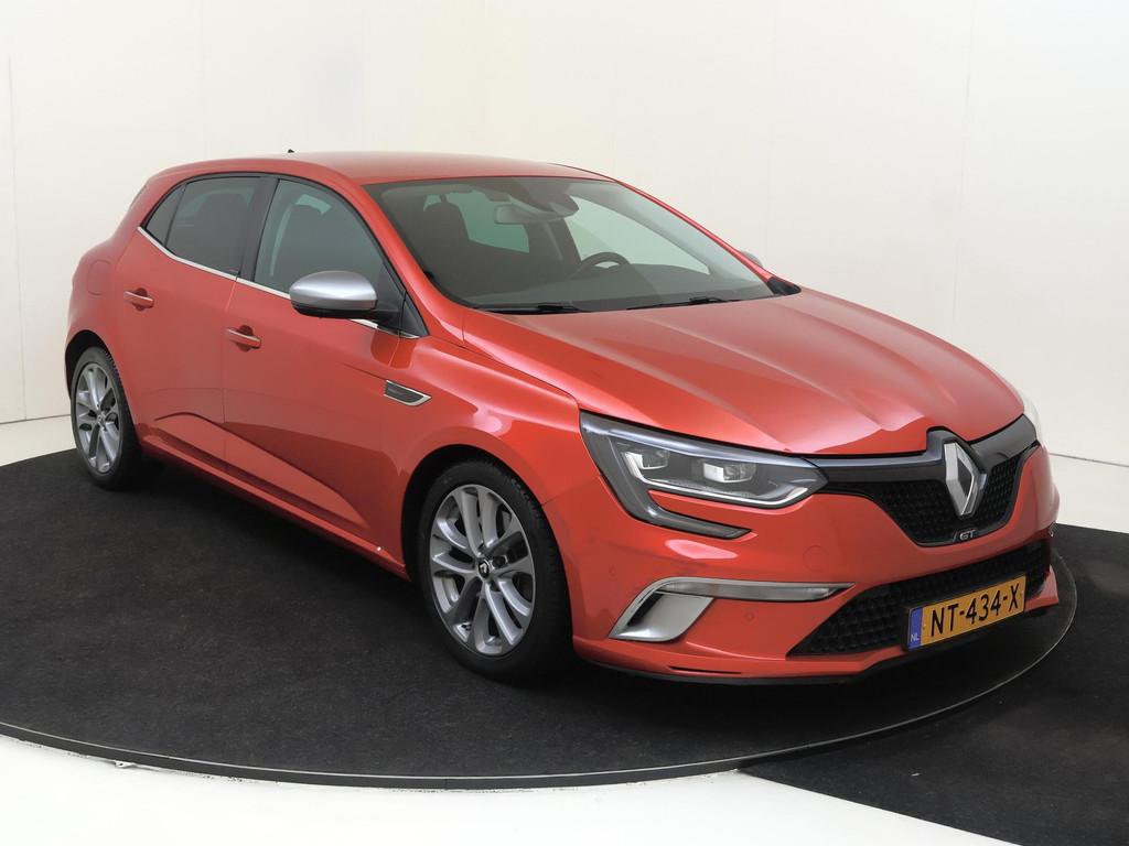 Renault Mégane 1.6 TCe GT | Automaat | Navigatie | Achterui, Gebruikt, 4 cilinders, 1650 kg, Origineel Nederlands