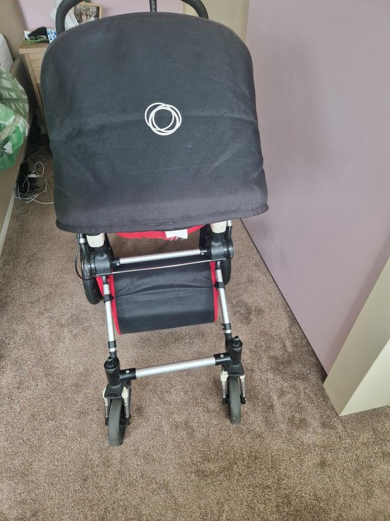 Kinderwagen met reiswieg, voetenzak en regenkap, Kinderen en Baby's, Kinderwagens en Combinaties, Ophalen of Verzenden, Overige merken