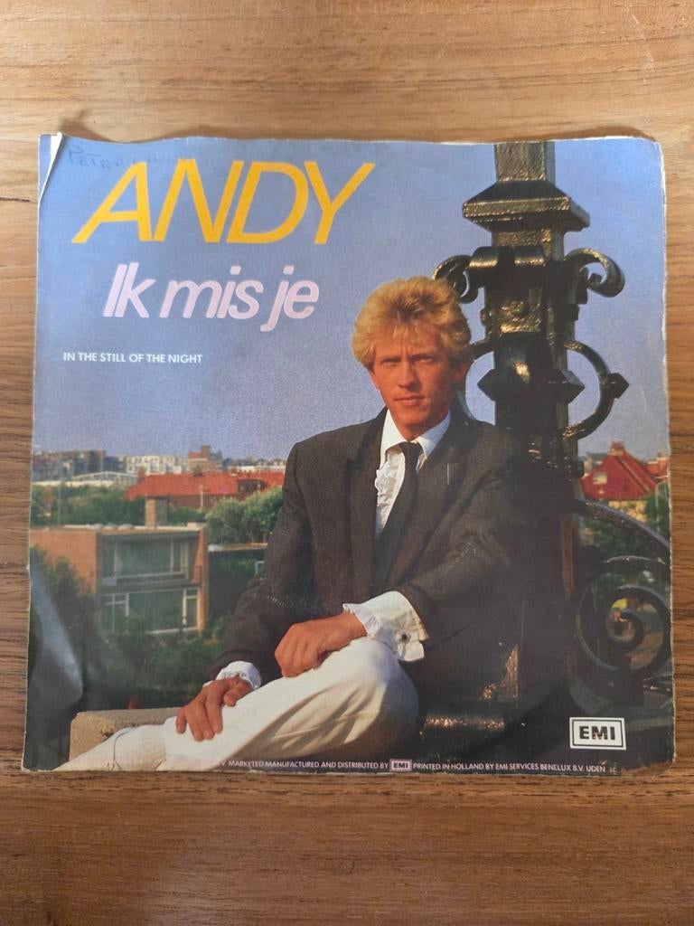 Andy - Ik mis je, Gebruikt, 7 inch, Single, Ophalen of Verzenden