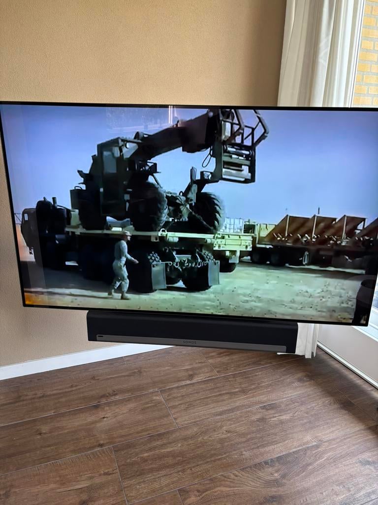 Lg tv oled 65c7v-z zonder soundbar!, Ophalen, Gebruikt, OLED, LG