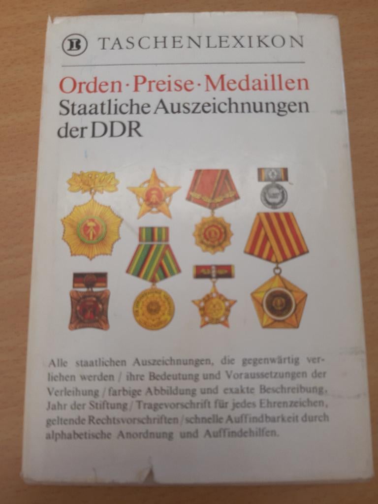 Staatliche Auszeichnungen der DDR (1980), Gelezen, Diverse, Verzenden, Algemeen