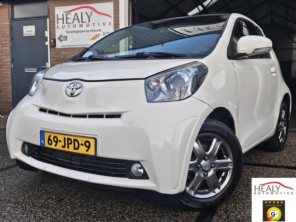 Toyota iQ 1.0 VVTi Aspiration|2009|Nap|Airco|, Gebruikt, 4 stoelen, Bedrijf, 820 kg
