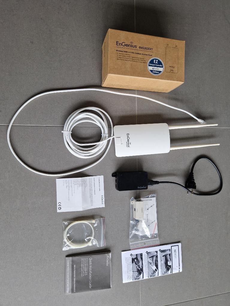 EnGenius ENS202EXT N300 2,4 Ghz 300 Mbps, Ophalen of Verzenden, Gebruikt, EnGenius