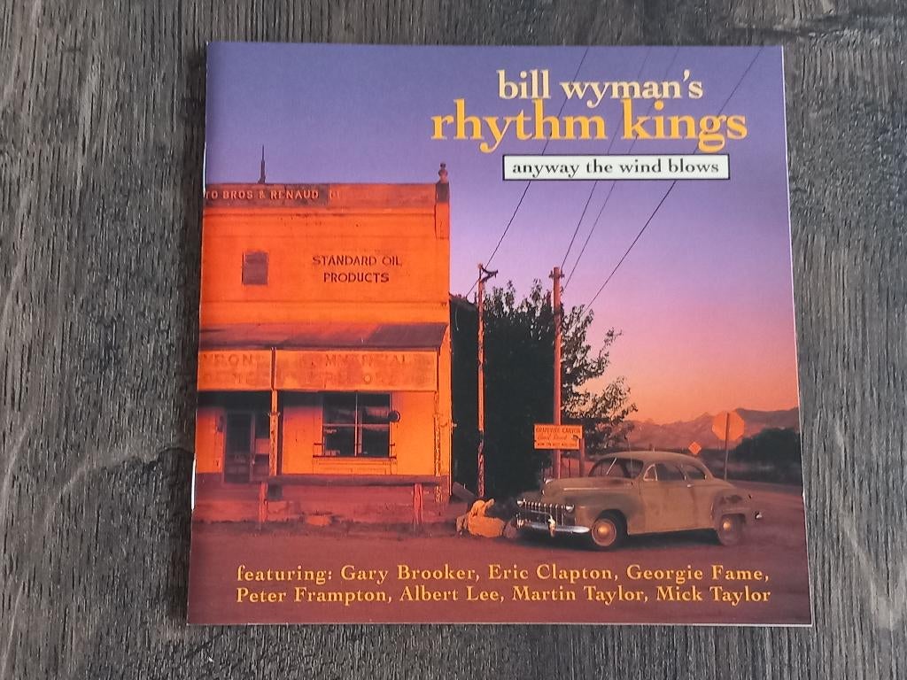 CD  Bill Wyman's Rhythm Kings - Anyway the wind blows (1998), Cd's en Dvd's, Ophalen, 1980 tot heden, Zo goed als nieuw, Jazz en Blues