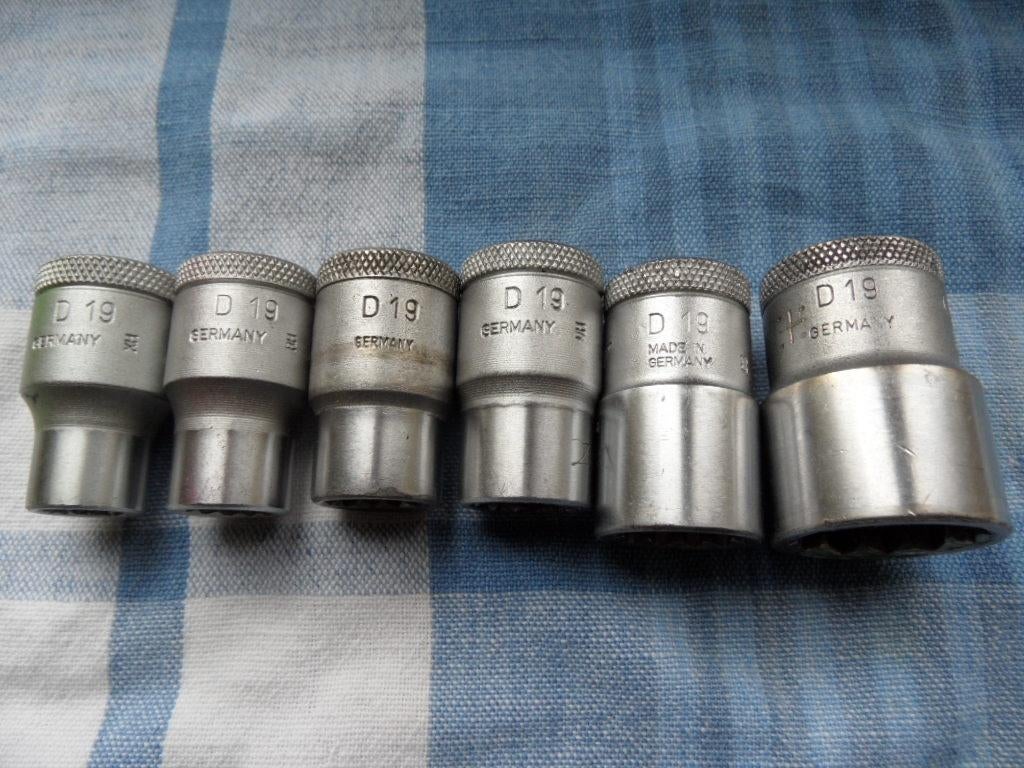 Gedore D19 22 1/2 12 kant, Ophalen of Verzenden, Gebruikt