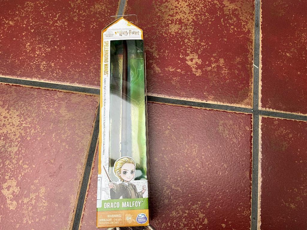 Harry Potter - Draco Malfidus Toverstaf - Met Spreukenkaart, Harry Potter - Draco Malfidus Toverstaf - Met Spreukenkaart, Nieuw