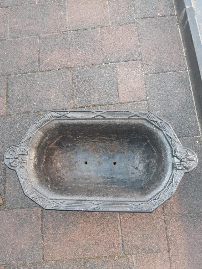 Gietijzeren bloembak, Tuin en Terras, Vijvers, Ophalen of Verzenden