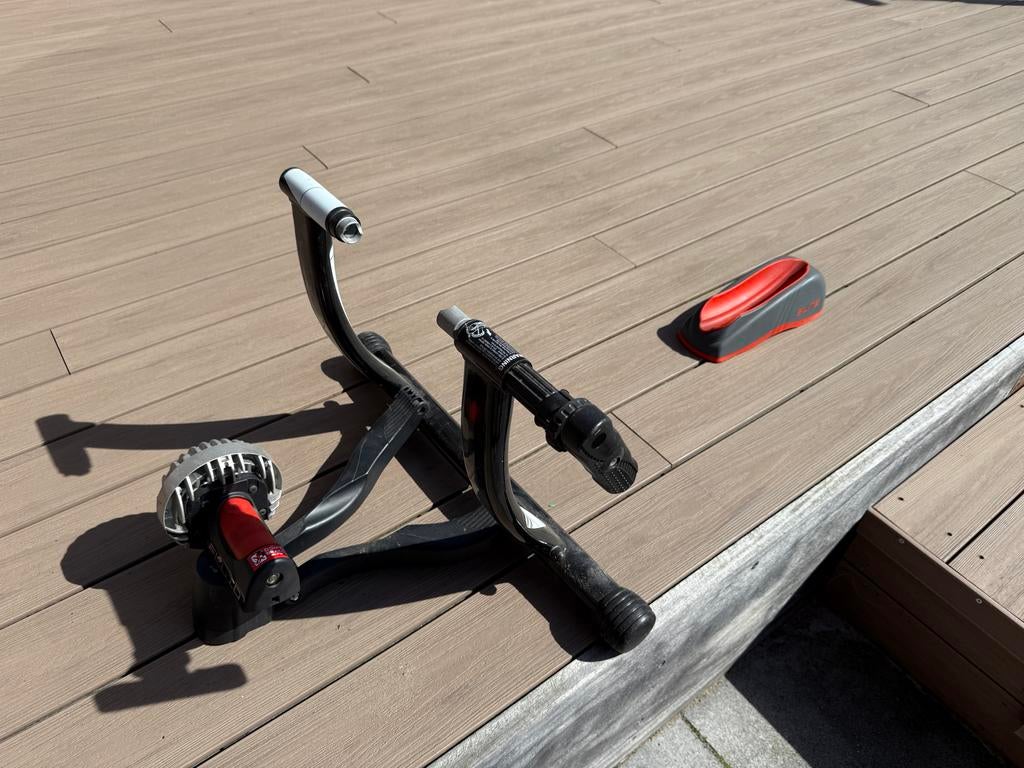 Elite Crono Fluid ElastoGel Trainer + Riser Block, Fietsen en Brommers, Fietsen | Racefietsen, Ophalen, Zo goed als nieuw, Overige merken